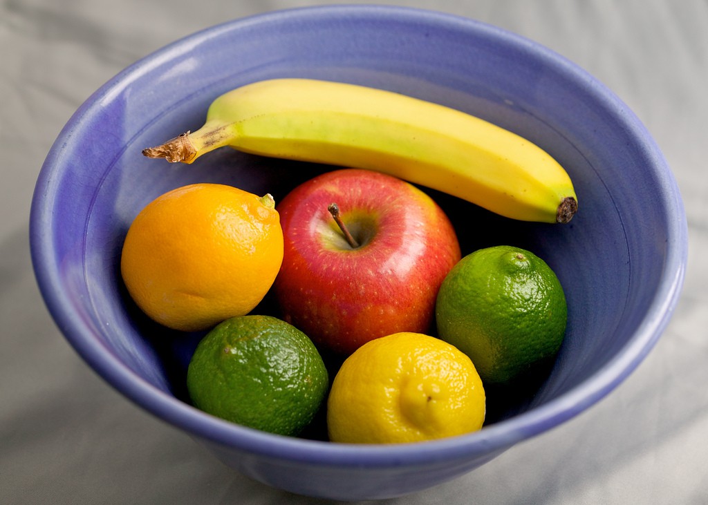 Fruit bowl in office