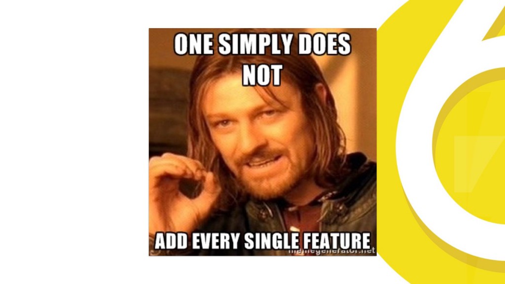 Start-up features.presentation slide