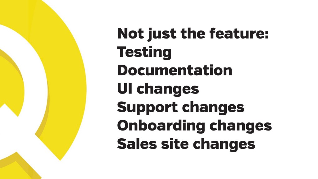 Start-up features.presentation slide