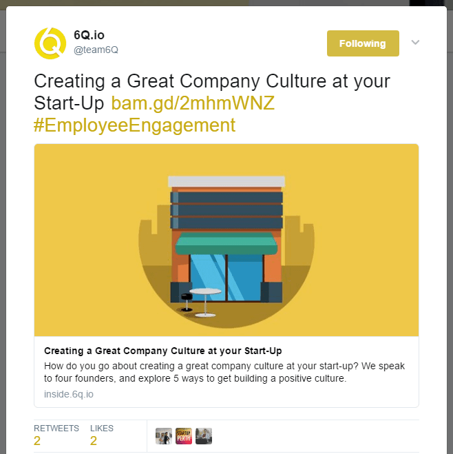 Promoting blog posts on Twitter