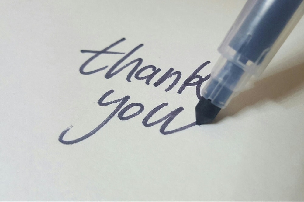 Employee thank you