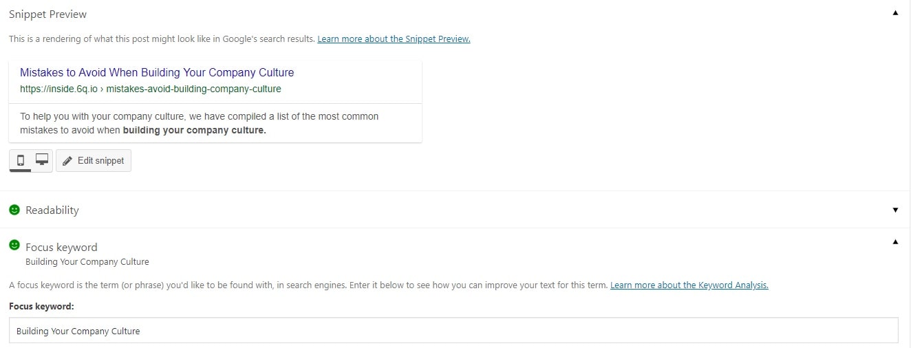 Yoast for WordPress